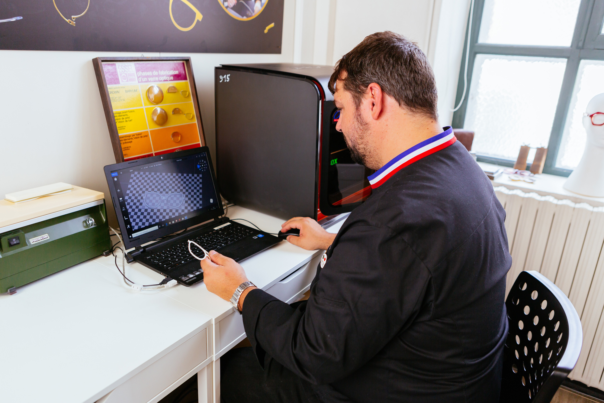 Atelier de lunetterie