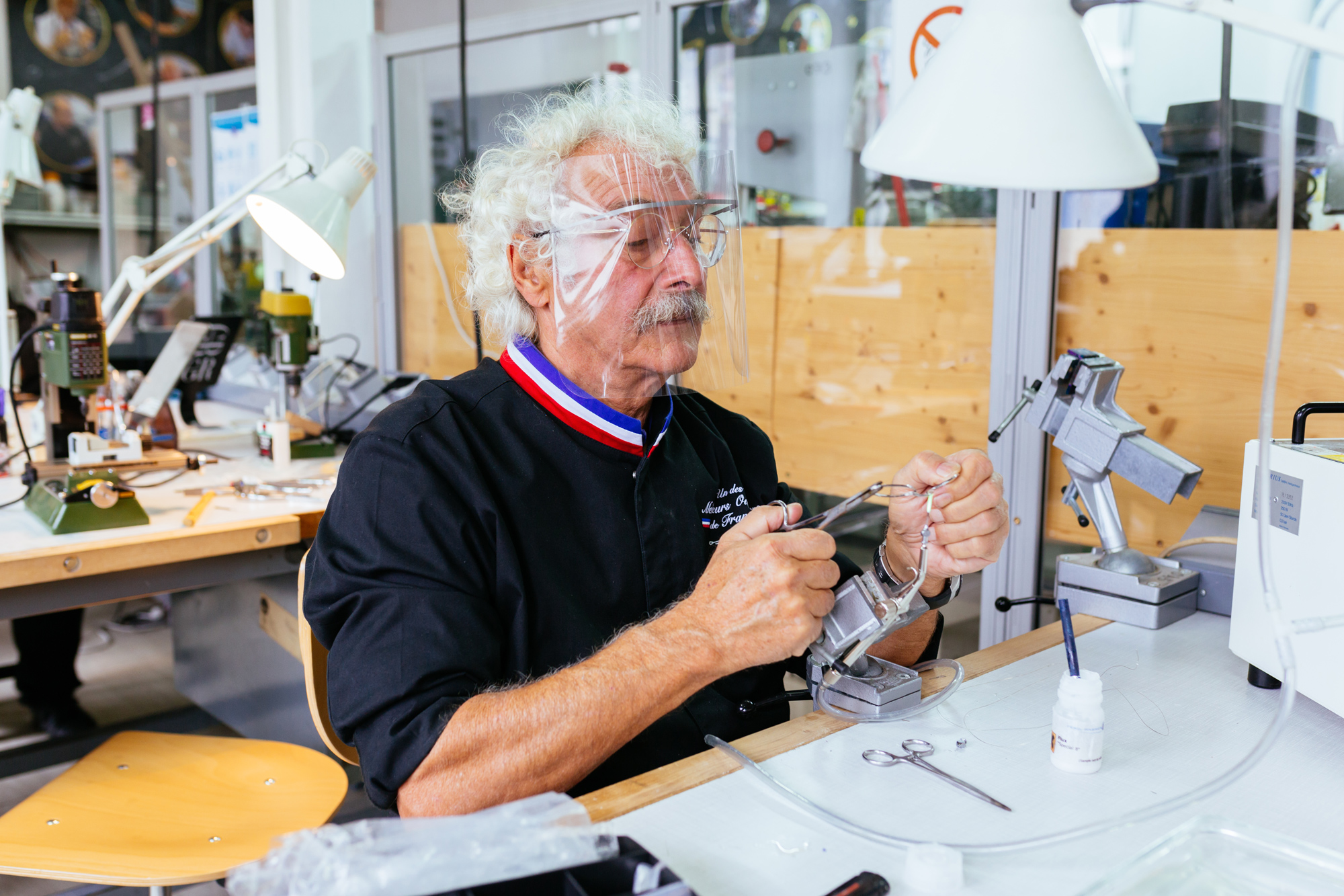 Atelier de lunetterie
